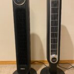 Dreo Tower Fan for Bedroom. 25ft/s Velocity 28dB Quiet Floor Fan. 90?? Oscillating Fans for Indoors with 4 Speeds. 4 Modes. 8H Timer. Bladeless Standing Fan. Black. Nomad One (DR-HTF007) photo review