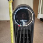 Dreo Tower Fan for Bedroom. 25ft/s Velocity 28dB Quiet Floor Fan. 90?? Oscillating Fans for Indoors with 4 Speeds. 4 Modes. 8H Timer. Bladeless Standing Fan. Black. Nomad One (DR-HTF007) photo review