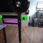 Dreo Pedestal Fan with Remote. PolyFan 513S. 43'' Quiet Standing Fan for Home Bedroom. 120°+105° Smart Oscillating Floor Fans with Wi-Fi/Voice Control. Works with Alexa/Google. 6 Modes. 8 Speeds.Grey photo review