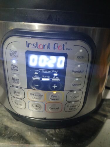 Instant Pot Duo 7-in-1 Mini Electric Pressure Cooker. Slow Rice Cooker. Steamer. Sauté. Yogurt Maker. Warmer & Sterilizer. Includes Free App with over 1900 Recipes. Stainless Steel. 3 Quart photo review