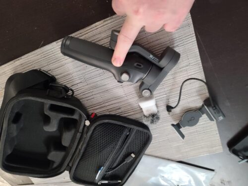 DJI Osmo Mobile 7P Gimbal Stabilizer for iPhone. Android. Native Tracking. Lighting. 3-Axis Phone Gimbal. Quick Launch. One-Tap Edit. Built-in Extension Rod & Tripod. 10hrs Use. Phone Charging photo review