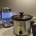 Amazon Basics Electric Kettle with Glass Carafe for Tea and Coffee. BPA-Free. Fast Boiling. Auto Shut-Off. 1.1 Quarts. 1500W. Glass and Steel photo review