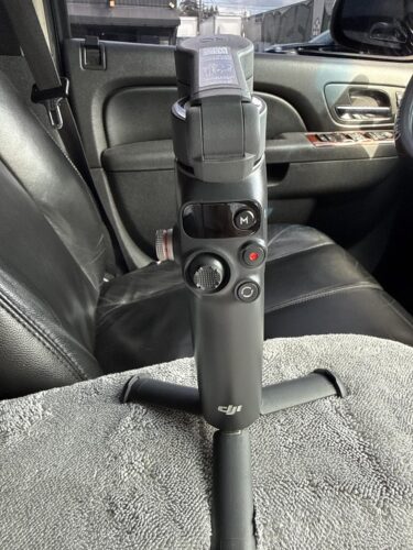 DJI Osmo Mobile 7P Gimbal Stabilizer for iPhone. Android. Native Tracking. Lighting. 3-Axis Phone Gimbal. Quick Launch. One-Tap Edit. Built-in Extension Rod & Tripod. 10hrs Use. Phone Charging photo review