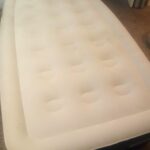 OhGeni Queen Air Mattress with Built in Pump. Inflatable Blow Up Mattress 18 Raised Comfort.Upgraded Surface Portable Mattress. Air Bed for Camping. Home and Guest. Colchone Inflable. 650 lbs Max photo review