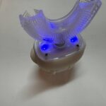 Sensory 360 Round U-Shaped Astronaut Design Mouthguard Electric Toothbrush for Kids Ages 2-7 - Automatic Memory Function - 5 Modes Toothbrush with Multiple Heads – Kids Travel Essentials (White) photo review