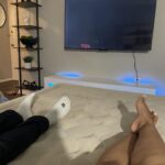 Intex 64447ED Dura-Beam Deluxe Ultra Plush Air Mattress with Headboard: Fiber-Tech – Queen Size – Built-in Electric Pump – 18in Bed Height – 600lb Weight Capacity photo review