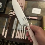 Knife Set. 15 Pcs Kitchen Knife Block Set. Enduring Razor-Sharp Japanese High Carbon Stainless Steel Chef Knife Set with Block and Sharpener. Premium Knives Set for Kitchen. Black Acacia photo review