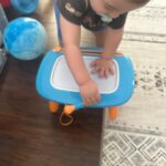 Kikidex Magnetic Drawing Board. Toddler Girl Toys for 1-2 Year Old. Doodle Board Pad Learning and Educational Toys for 1 2 3 Year Old Baby Kids Birthday Gift(Light Blue) photo review