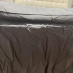 BDEUS Dual Layer 5 Inch Memory Foam Mattress Topper Queen Size. 2 Inch Gel Memory Foam Plus 3 Inch 1450 GSM Down Alternative Quilted Pillow Top Mattress Pad Cover.Dark Gray photo review