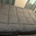 BDEUS Dual Layer 5 Inch Memory Foam Mattress Topper Queen Size. 2 Inch Gel Memory Foam Plus 3 Inch 1450 GSM Down Alternative Quilted Pillow Top Mattress Pad Cover.Dark Gray photo review