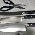 Knife Set. 15 Pcs Kitchen Knife Block Set. Enduring Razor-Sharp Japanese High Carbon Stainless Steel Chef Knife Set with Block and Sharpener. Premium Knives Set for Kitchen. Black Acacia photo review