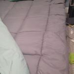 BDEUS Dual Layer 5 Inch Memory Foam Mattress Topper Queen Size. 2 Inch Gel Memory Foam Plus 3 Inch 1450 GSM Down Alternative Quilted Pillow Top Mattress Pad Cover.Dark Gray photo review