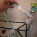 Yookidoo Baby Bath Shower Head - Elephant Bath Toy and Trunk Spout Rinser - for Newborn Babies in Tub Or Sink (Pink) photo review