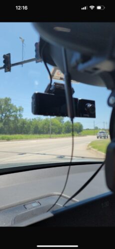 AZDOME M550 3 Channel Dash Cam. 4K+2.5K Dual Dash Camera for Cars Built-in WiFi GPS. 1440P+1080P+1440P Front and Rear Inside. 64GB Card Included. 3.19 IPS Screen. WDR. IR Night Vision. Parking Mode photo review