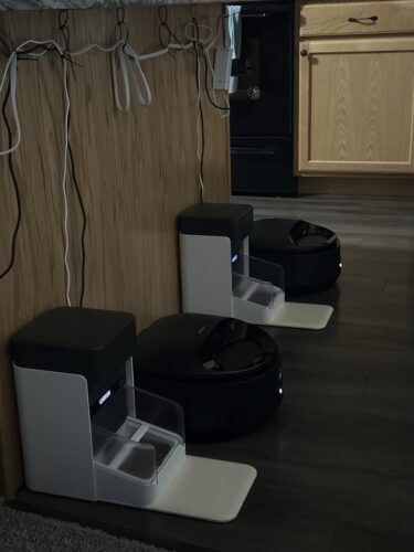 PETLIBRO RFID Automatic Cat Feeder. Collar Tag-Activated Personalized Meals. 5G&2.4G Wi-Fi Programmable Cat Food Dispenser with Cats Recognition & Diet Tracking for Multi-Pet Homes and Different Diets photo review