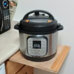 Instant Pot Duo 7-in-1 Mini Electric Pressure Cooker. Slow Rice Cooker. Steamer. Sauté. Yogurt Maker. Warmer & Sterilizer. Includes Free App with over 1900 Recipes. Stainless Steel. 3 Quart photo review