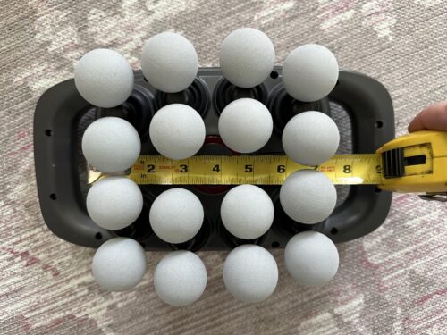 VTT 16-Head Massage Gun Set. Deep Tissue Percussion Massager with 3 Modes & 30 Intensities.Quiet Muscle Massage Gun for Back.Shoulders. Legs. Foot. Body Muscle Pain Relief photo review