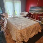 OhGeni Queen Air Mattress with Built in Pump. Inflatable Blow Up Mattress 18 Raised Comfort.Upgraded Surface Portable Mattress. Air Bed for Camping. Home and Guest. Colchone Inflable. 650 lbs Max photo review