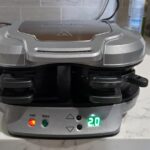Hamilton Beach Dual Breakfast Sandwich Maker with Timer. Ready in 5 Minutes. Removable Dishwasher Safe PFAS-Free Non-Stick Egg Cooker Ring. Silver (25490MNA) photo review