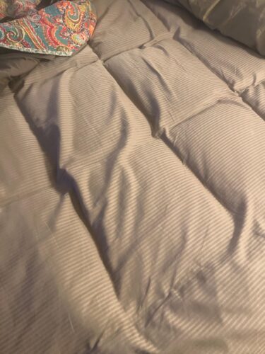 BDEUS Dual Layer 5 Inch Memory Foam Mattress Topper Queen Size. 2 Inch Gel Memory Foam Plus 3 Inch 1450 GSM Down Alternative Quilted Pillow Top Mattress Pad Cover.Dark Gray photo review