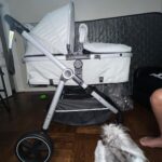 2-in-1 Baby Stroller with Bassinet Mode - Folding Infant Newborn Pram Stroller with Reversible Seat - Toddler Strollers for 0-36 Months Old Babies (Gery) photo review