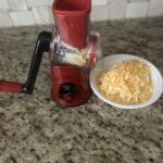 Cheese Grater Rotary. Rotary Grater for Kitchen. Kitchen Grater Vegetable Slicer with 3 Drum Blades. Fast Cutting Cheese Shredder for Vegetables and Nuts photo review