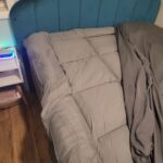 BDEUS Dual Layer 5 Inch Memory Foam Mattress Topper Queen Size. 2 Inch Gel Memory Foam Plus 3 Inch 1450 GSM Down Alternative Quilted Pillow Top Mattress Pad Cover.Dark Gray photo review