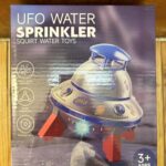 COCASES Water Sprinkler for Kids. UFO Water Rocket with Light for Kid. Outdoor Summer Kids Sprinkler Water Toy Play for Yard Backyard Pool Lawn Garden Birthday Gift for Boys Girls Ages 3-12 Year Old photo review