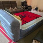 Intex 64447ED Dura-Beam Deluxe Ultra Plush Air Mattress with Headboard: Fiber-Tech – Queen Size – Built-in Electric Pump – 18in Bed Height – 600lb Weight Capacity photo review