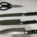 Knife Set. 15 Pcs Kitchen Knife Block Set. Enduring Razor-Sharp Japanese High Carbon Stainless Steel Chef Knife Set with Block and Sharpener. Premium Knives Set for Kitchen. Black Acacia photo review