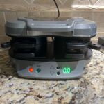 Hamilton Beach Dual Breakfast Sandwich Maker with Timer. Ready in 5 Minutes. Removable Dishwasher Safe PFAS-Free Non-Stick Egg Cooker Ring. Silver (25490MNA) photo review
