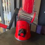 Cheese Grater Rotary. Rotary Grater for Kitchen. Kitchen Grater Vegetable Slicer with 3 Drum Blades. Fast Cutting Cheese Shredder for Vegetables and Nuts photo review