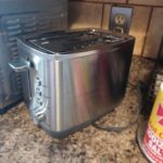 GE 2 Slice Stainless Steel Toaster. Extra Wide Slots for Toasting Bagels. Breads. Waffles & More. 7 Adjustable Shade Settings. Removable Crumb Tray. Countertop Kitchen Essentials. 850 Watts photo review