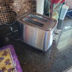 GE 2 Slice Stainless Steel Toaster. Extra Wide Slots for Toasting Bagels. Breads. Waffles & More. 7 Adjustable Shade Settings. Removable Crumb Tray. Countertop Kitchen Essentials. 850 Watts photo review