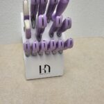 Knife Set. 15 Pcs Kitchen Knife Block Set. Enduring Razor-Sharp Japanese High Carbon Stainless Steel Chef Knife Set with Block and Sharpener. Premium Knives Set for Kitchen. Black Acacia photo review