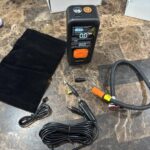 Tire Inflator Portable Air Compressor - 4X Faster Inflation. 150PSI Air Pump for Car Tires with Digital Pressure Gauge/LED Light. 20000mAh Portable Tire Inflator for Car. Moto. Bike. Ball. etc photo review