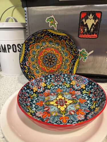 Import placeholder for         vancasso 32 Oz Pasta Bowls Sets of-27298392 photo review