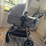 2-in-1 Baby Stroller with Bassinet Mode - Folding Infant Newborn Pram Stroller with Reversible Seat - Toddler Strollers for 0-36 Months Old Babies (Gery) photo review