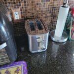 GE 2 Slice Stainless Steel Toaster. Extra Wide Slots for Toasting Bagels. Breads. Waffles & More. 7 Adjustable Shade Settings. Removable Crumb Tray. Countertop Kitchen Essentials. 850 Watts photo review