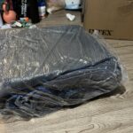 Intex 64447ED Dura-Beam Deluxe Ultra Plush Air Mattress with Headboard: Fiber-Tech – Queen Size – Built-in Electric Pump – 18in Bed Height – 600lb Weight Capacity photo review