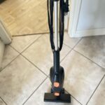 Corded Stick Vacuum Cleaner. 20000pa Powerful Suction Stick Vacuum with 16Ft Cord. 2 in 1 Lightweight Vacuum Cleaner for Hard Floor Pet Hair - Orange photo review