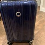 Delsey Luggage Aero 2 Piece Set (21 & 25) Spinner Suitcase (Titanium) photo review
