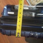 Delsey Luggage Aero 2 Piece Set (21 & 25) Spinner Suitcase (Titanium) photo review