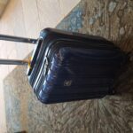 Delsey Luggage Aero 2 Piece Set (21 & 25) Spinner Suitcase (Titanium) photo review