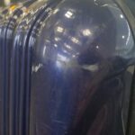 Delsey Luggage Aero 2 Piece Set (21 & 25) Spinner Suitcase (Titanium) photo review