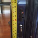 Delsey Luggage Aero 2 Piece Set (21 & 25) Spinner Suitcase (Titanium) photo review