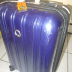 Delsey Luggage Aero 2 Piece Set (21 & 25) Spinner Suitcase (Titanium) photo review