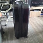 Delsey Luggage Aero 2 Piece Set (21 & 25) Spinner Suitcase (Titanium) photo review