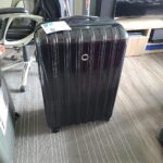 Delsey Luggage Aero 2 Piece Set (21 & 25) Spinner Suitcase (Titanium) photo review