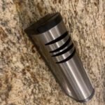 Narcissus Knife Sharpener. Professional 2 Stage Electric Knife Sharpener for Quick Sharpening & Polishing. with Scissors Sharpener and Metal Dust Collection Box. Stainless Steel. Silver photo review